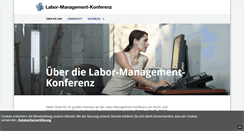 Desktop Screenshot of labor-management-konferenz.de